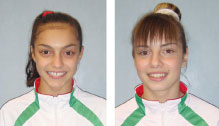 <p>Сестрите Пеневи - Мариела и Христина, бяха сред малкото български