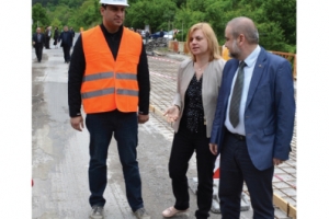 Продължава строителството на обхода на Габрово, тунел под Шипка ще