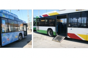 	Попълнението на автобусния парк на „Общински пътнически транспорт“  -